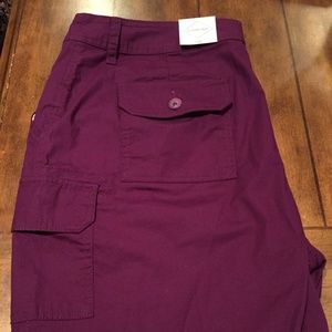 St John's Bay, size 16W, color french grape